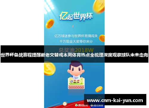世界杯备战赛程提醒新老交替成本周体育热点全梳理深度观察球队未来走向